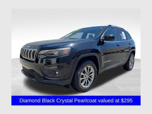 Diamond Black Crystal Pearlcoat 2021 Jeep Cherokee Latitude Plus