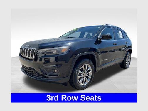 Diamond Black Crystal Pearlcoat 2021 Jeep Cherokee Latitude Plus
