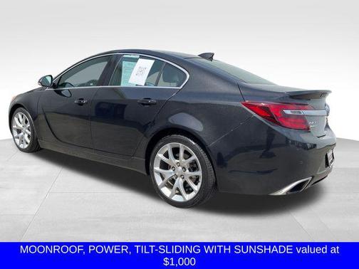 Black Diamond Tricoat 2015 Buick Regal GS
