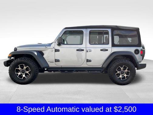 Billet Silver Metallic Clearcoat 2021 Jeep Wrangler Unlimited Sport