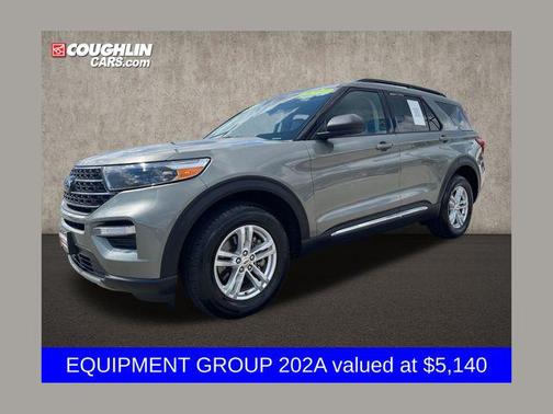 Silver Spruce Metallic 2020 Ford Explorer XLT