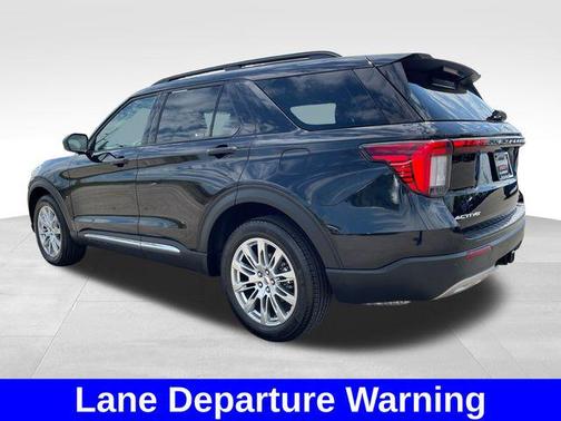 Agate Black Metallic 2025 Ford Explorer Active