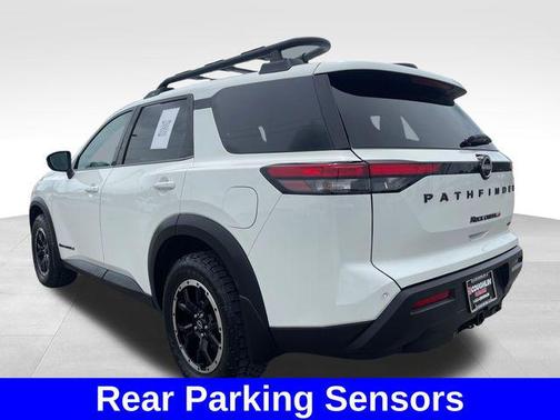 Glacier White 2024 Nissan Pathfinder Rock Creek 4WD