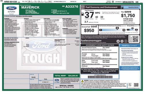 2022 Ford Maverick XLT