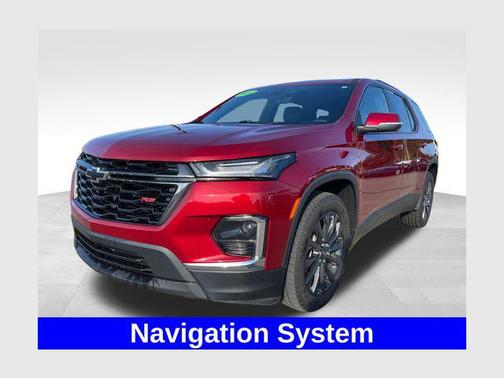 Cherry Red Tintcoat 2022 Chevrolet Traverse RS