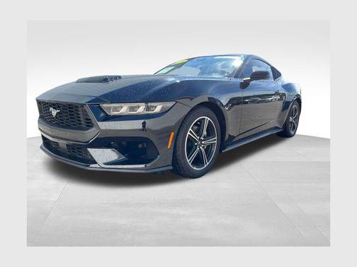 Shadow Black 2024 Ford Mustang EcoBoost Premium