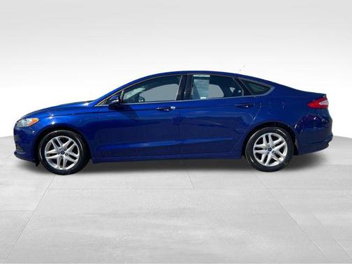 Blue 2015 Ford Fusion SE