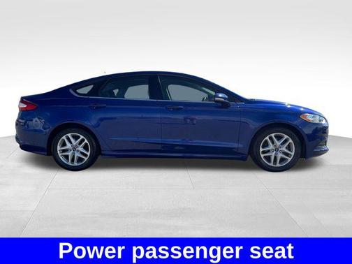 Blue 2015 Ford Fusion SE