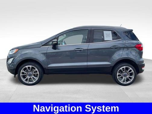 Smoke Metallic 2021 Ford EcoSport Titanium