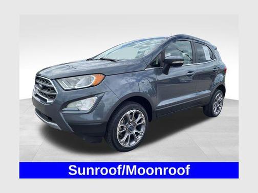 Smoke Metallic 2021 Ford EcoSport Titanium