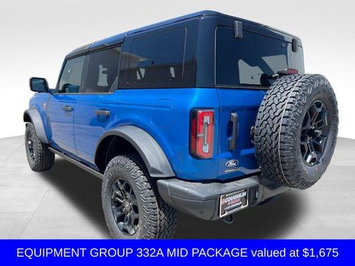Velocity Blue Metallic 2026 Ford Bronco Badlands