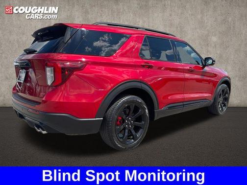 Rapid Red Metallic Tinted Clearcoat 2023 Ford Explorer ST