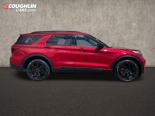 Rapid Red Metallic Tinted Clearcoat 2023 Ford Explorer ST