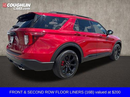 Rapid Red Metallic Tinted Clearcoat 2023 Ford Explorer ST