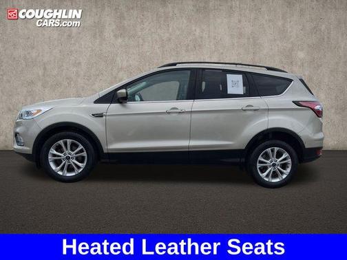 White Gold Metallic 2017 Ford Escape SE