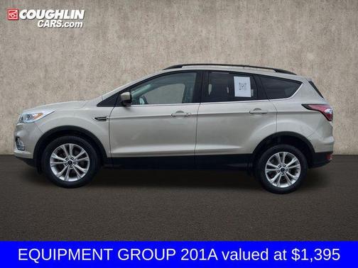White Gold Metallic 2017 Ford Escape SE