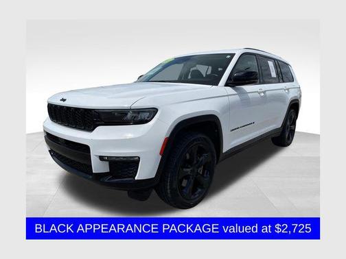 Bright White Clearcoat 2023 Jeep Grand Cherokee L Limited