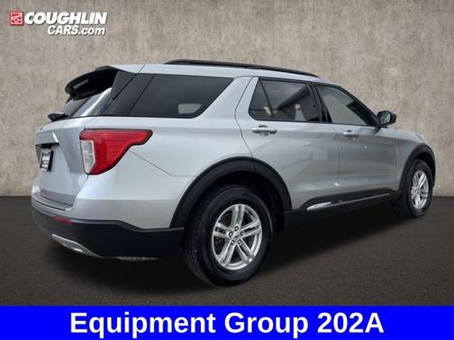 Iconic Silver Metallic 2023 Ford Explorer XLT