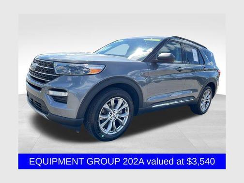 Carbonized Gray Metallic 2023 Ford Explorer XLT