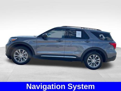 Carbonized Gray Metallic 2023 Ford Explorer XLT
