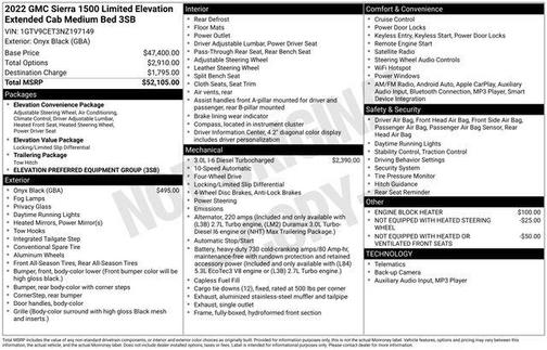 2022 GMC Sierra 1500 Elevation