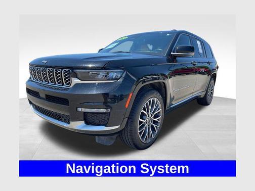 Diamond Black Crystal Pearlcoat 2021 Jeep Grand Cherokee L Summit Reserve