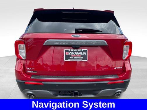 Rapid Red Metallic Tinted Clearcoat 2023 Ford Explorer XLT
