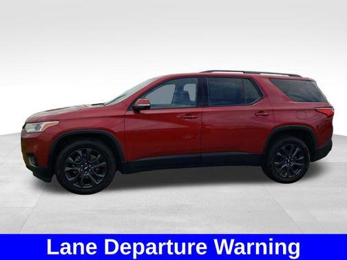 Cajun Red Tintcoat 2021 Chevrolet Traverse RS