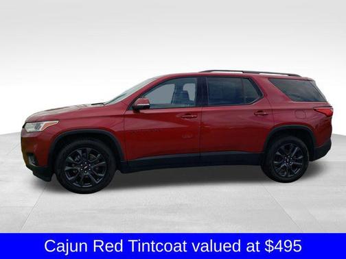 Cajun Red Tintcoat 2021 Chevrolet Traverse RS