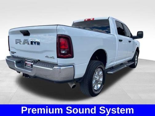 Bright White Clearcoat 2025 RAM 2500 Big Horn Crew Cab 4x4 6'4' Box