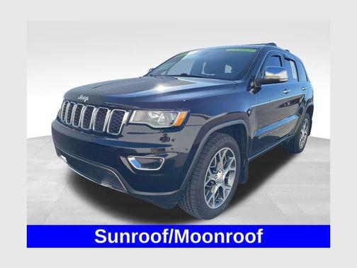 Diamond Black Crystal Pearlcoat 2021 Jeep Grand Cherokee Limited