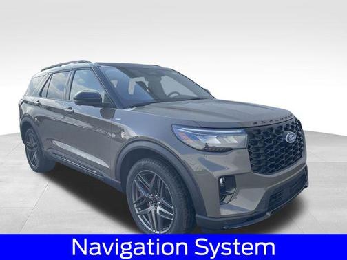 Marsh Gray 2026 Ford Explorer ST-Line