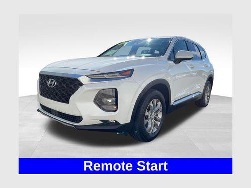 Quartz White 2019 Hyundai SANTA FE SEL 2.4
