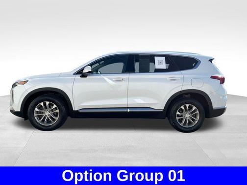 Quartz White 2019 Hyundai SANTA FE SEL 2.4