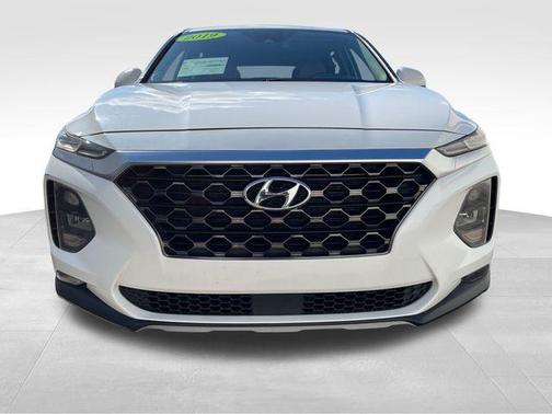 Quartz White 2019 Hyundai SANTA FE SEL 2.4