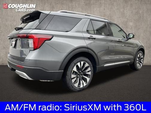 Carbonized Gray Metallic 2026 Ford Explorer Platinum