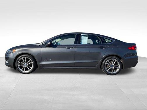 Magnetic Metallic 2019 Ford Fusion Hybrid Titanium