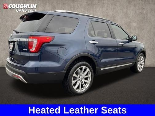 Blue Jeans Metallic 2017 Ford Explorer Limited