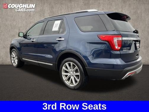 Blue Jeans Metallic 2017 Ford Explorer Limited