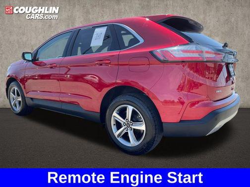 Rapid Red Metallic Tinted Clearcoat 2024 Ford Edge SEL
