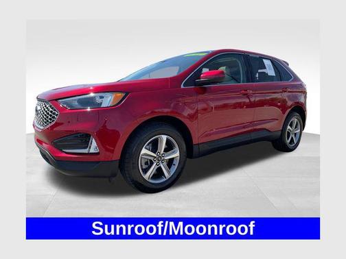 Rapid Red Metallic Tinted Clearcoat 2024 Ford Edge SEL