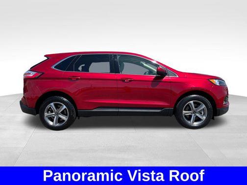 Rapid Red Metallic Tinted Clearcoat 2024 Ford Edge SEL