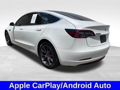 Pearl White Multi-Coat 2019 Tesla Model 3 Standard Range Plus