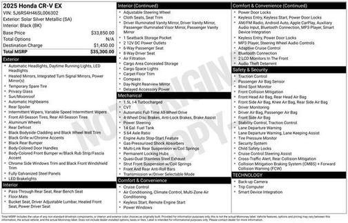 2025 Honda CR-V EX AWD