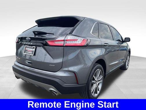 Carbonized Gray Metallic 2024 Ford Edge Titanium