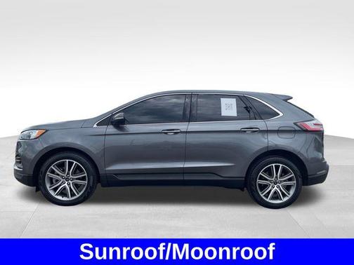 Carbonized Gray Metallic 2024 Ford Edge Titanium