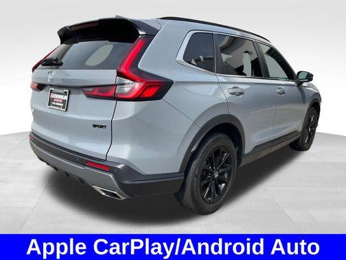 Gray 2025 Honda CR-V Hybrid Sport AWD
