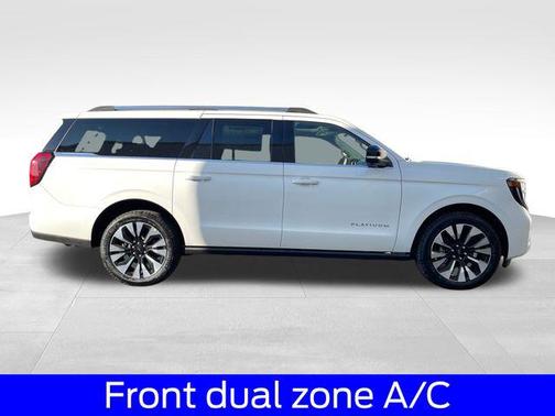 Star White Metallic Tri-Coat 2026 Ford Expedition Max Platinum