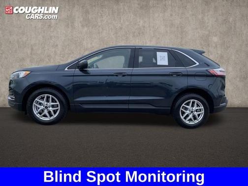 Blue Metallic 2023 Ford Edge SEL