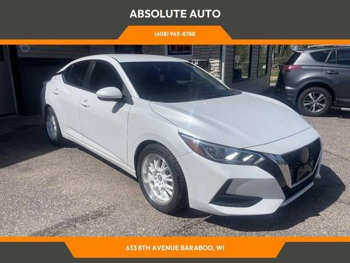 Aspen White TriCoat Pearl 2022 Nissan Sentra SV
